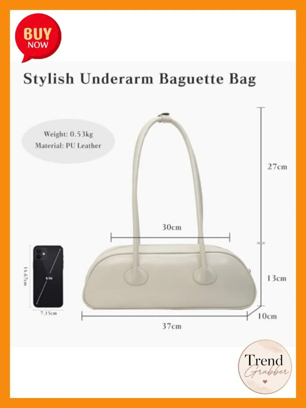 Small PU Leather Hobo Bag with Top Handle Shoulder Bag Waterproof